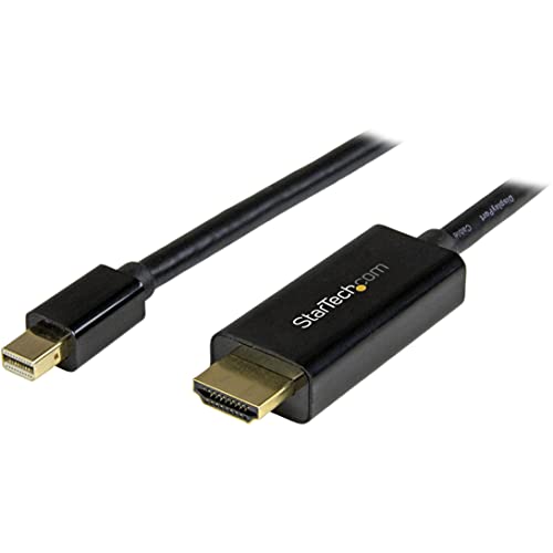 startech-com-mdp2hdmm1mb-c-ble-mini-displayport-vers-hdmi-1-m-4k-30hz-noir image 7