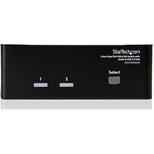startech-com-sv231dd2dua-switch-kvm-dvi-2-ports-double-cran-usb-audio image 5