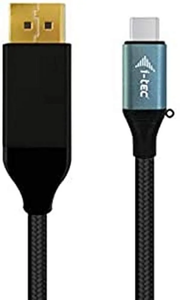 i-tec-c-ble-adaptateur-usb-c-vers-displayport-4k-60hz-150cm-thunderbolt-3 image 1