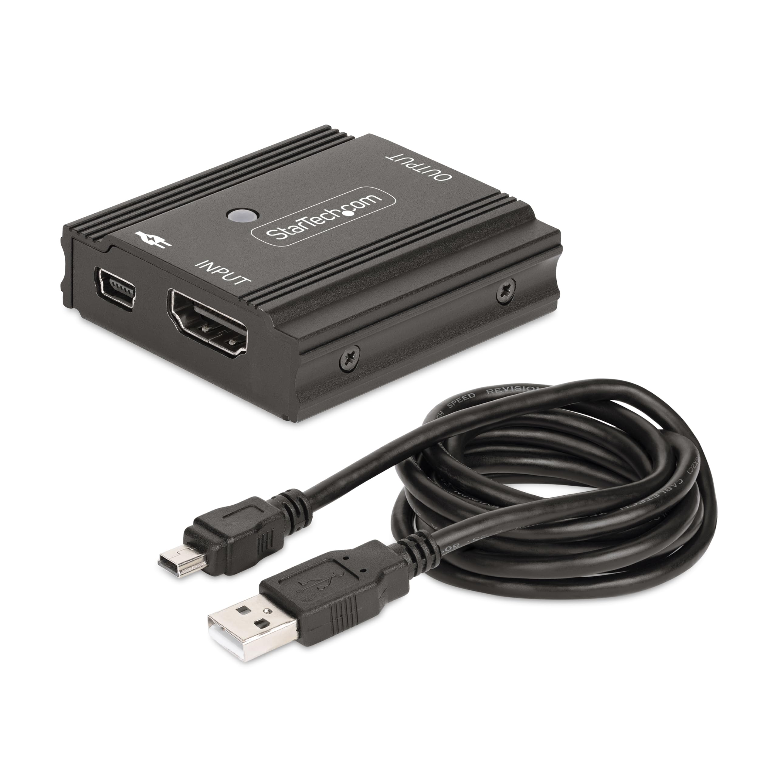 startech-com-r-p-teur-hdmi-2-1-en-ligne-10-m-8k-60hz-4k-144hz-booster-usb image 6