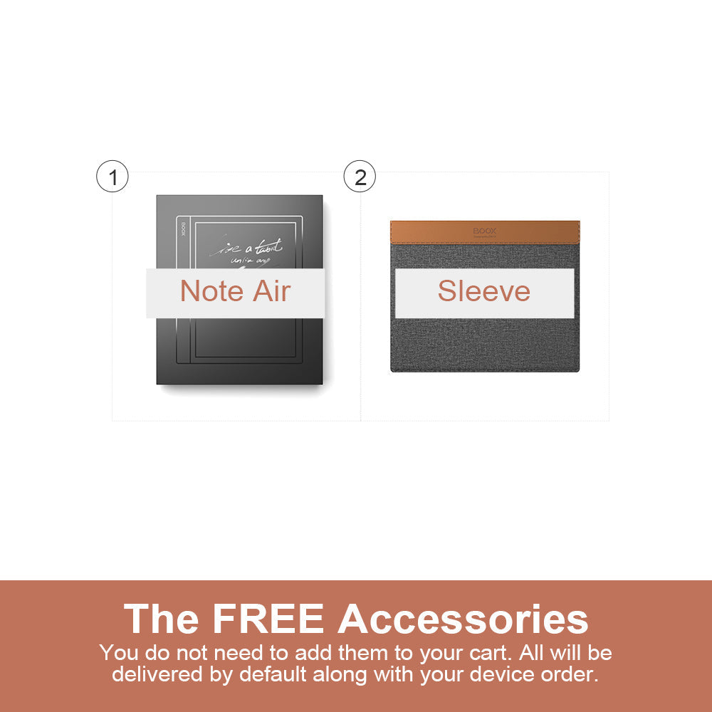 boox-note-air-pack-tablette-epaper-10-3-pouces-avec-housse-et-mines-offertes image 3