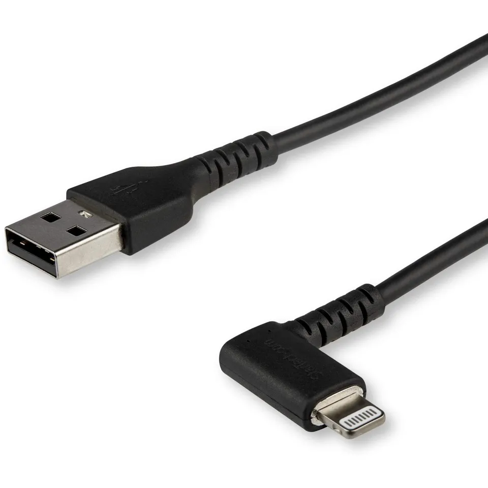 startech-com-rusbltmm2mbr-c-ble-usb-a-vers-lightning-coud-90-2-m-noir-mfi image 1