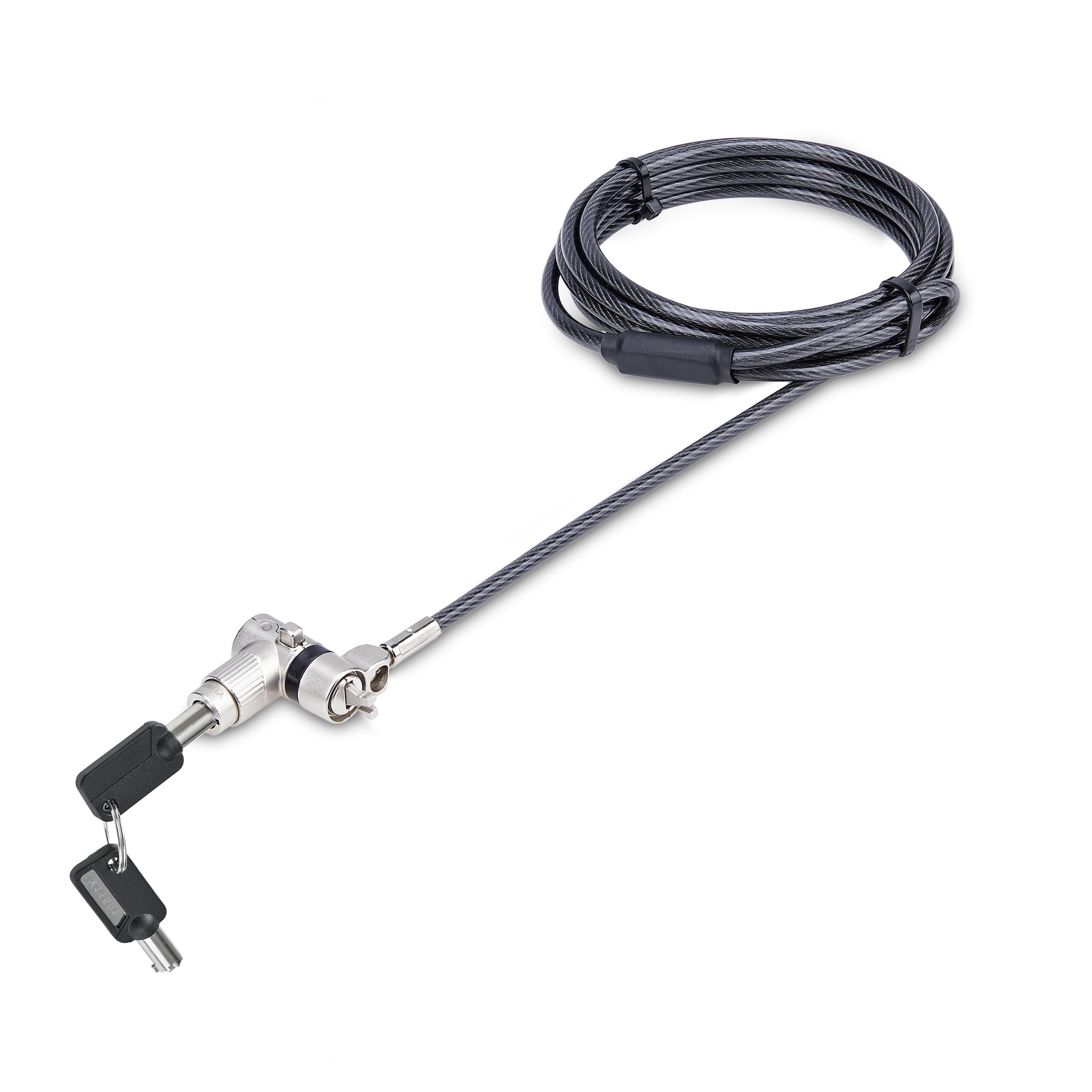 startech-com-antivol-universel-3-en-1-pour-pc-portable-2m-cl-compatible-cl-ma-tr image 1