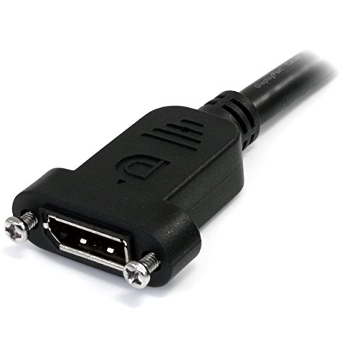 startech-com-c-ble-displayport-montage-panneau-1-m-4k-blanc-dp-m-f image 7