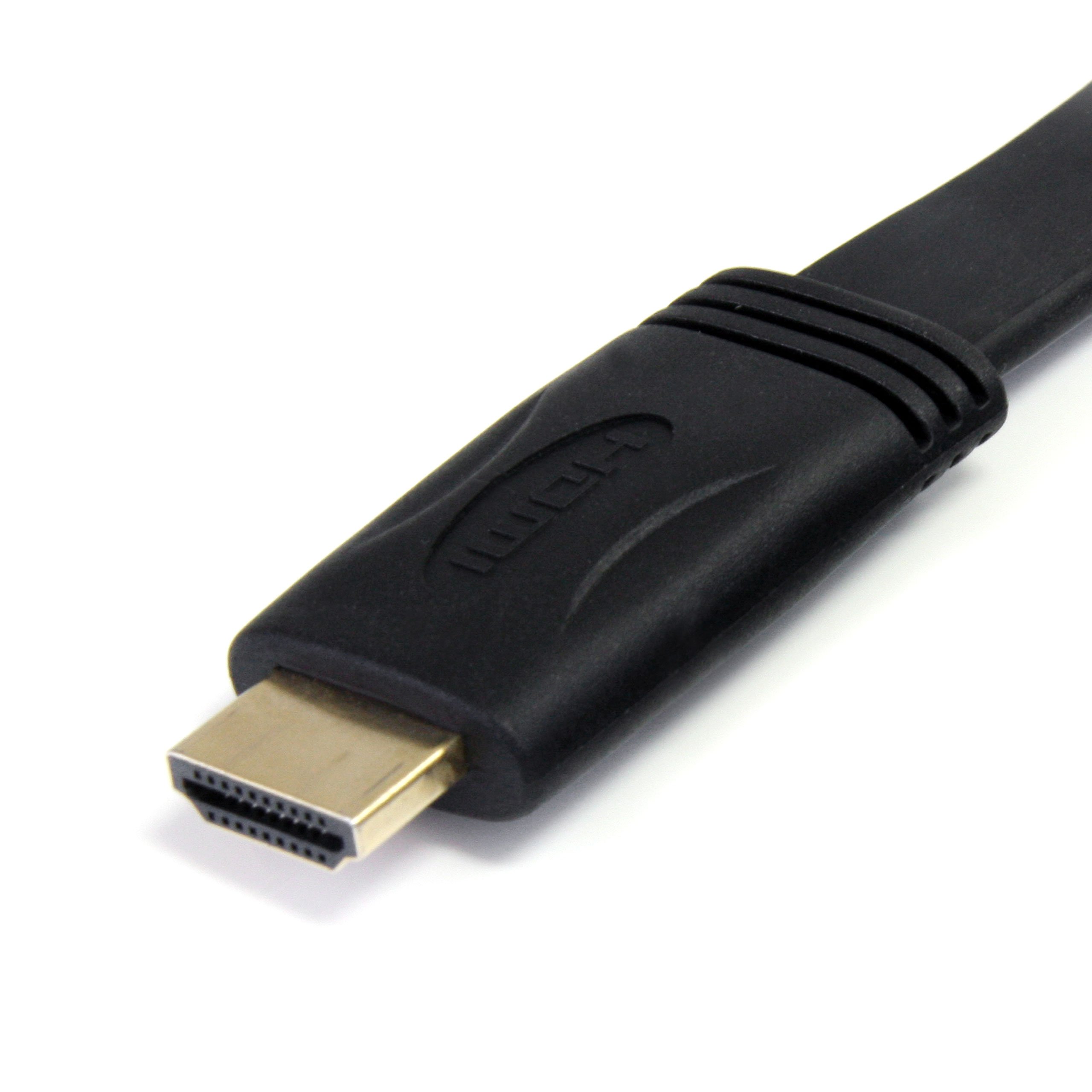 startech-com-hdmm5mfl-c-ble-hdmi-plat-5-m-4k-30hz-m-le-m-le-noir image 2