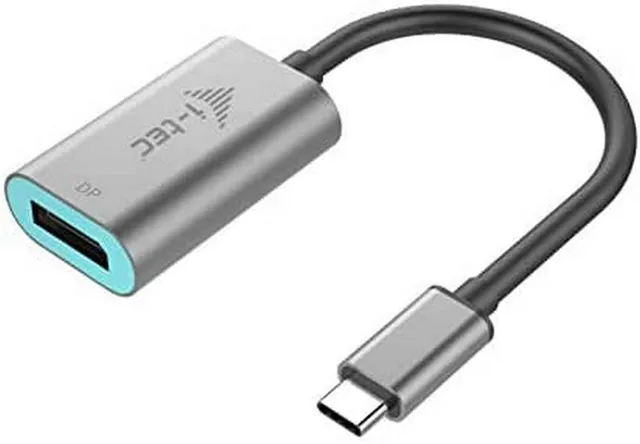 i-tec-adaptateur-usb-c-vers-displayport-4k-60hz-m-tal-compatible-windows-macos-c image 1