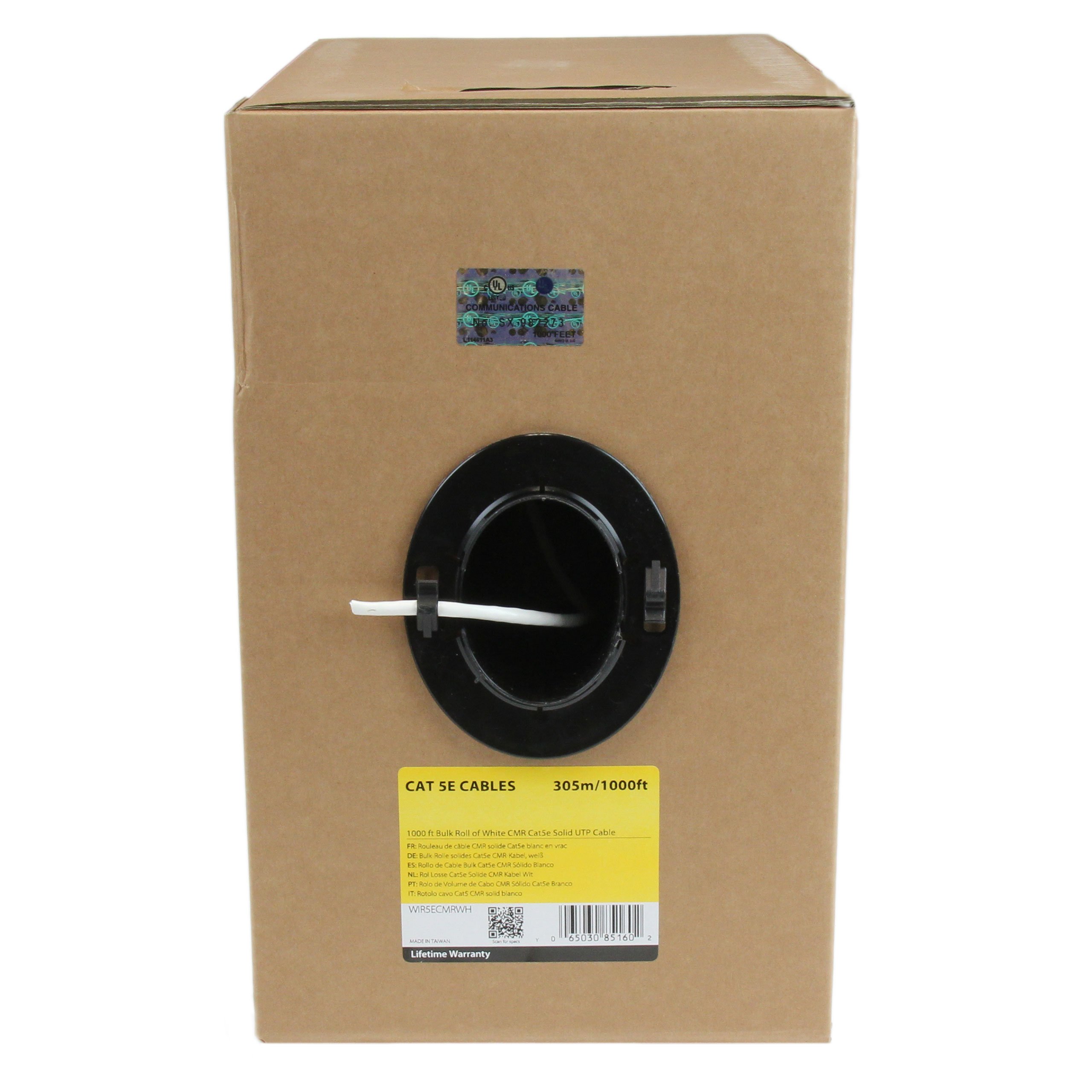 startech-com-c-ble-ethernet-cat5e-en-vrac-304-8-m-solide-cmr-blanc image 2