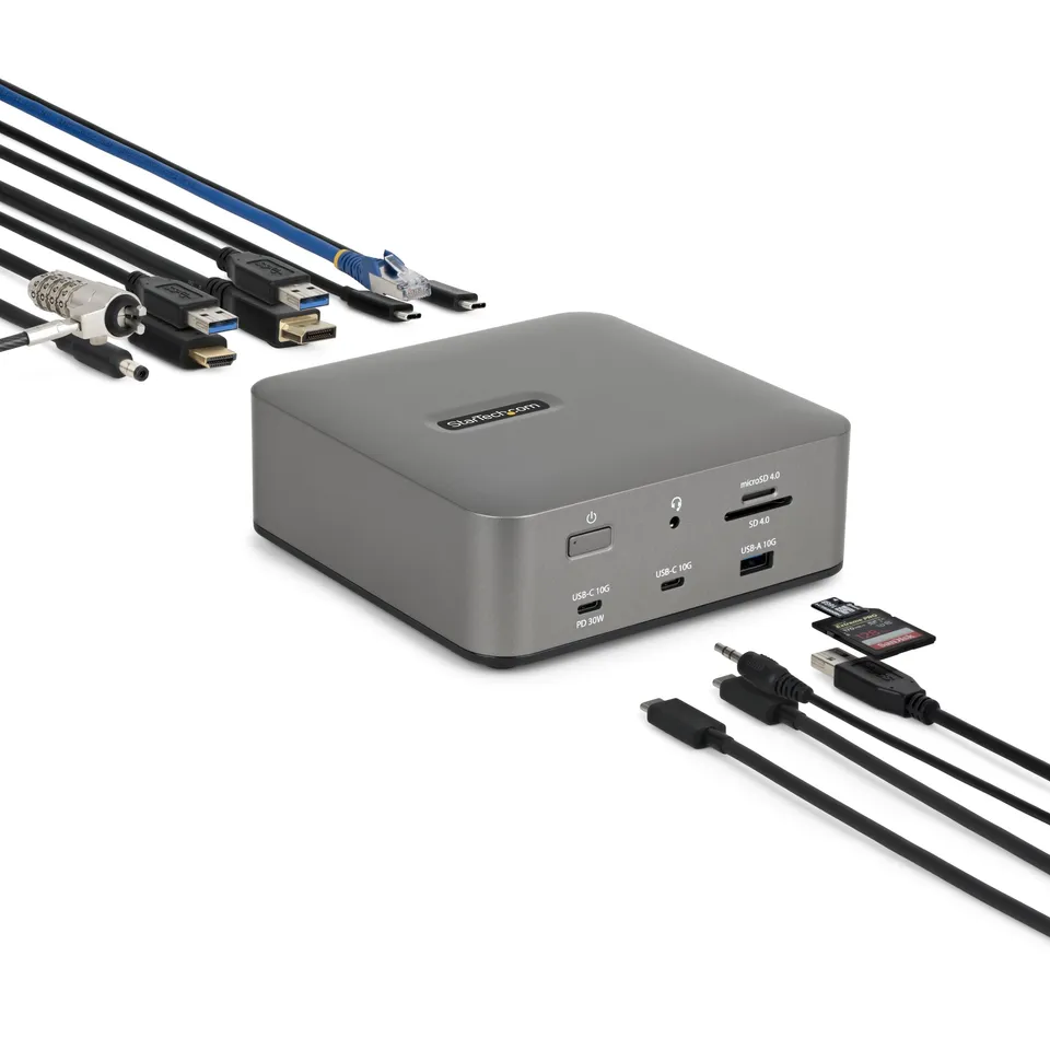 startech-com-st12mhdlan-series-station-d-accueil-thunderbolt-5-usb4-triple-4k-14 image 1