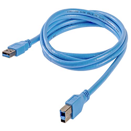 startech-com-c-ble-superspeed-usb-3-0-type-a-vers-type-b-m-m-1-8m-bleu image 5