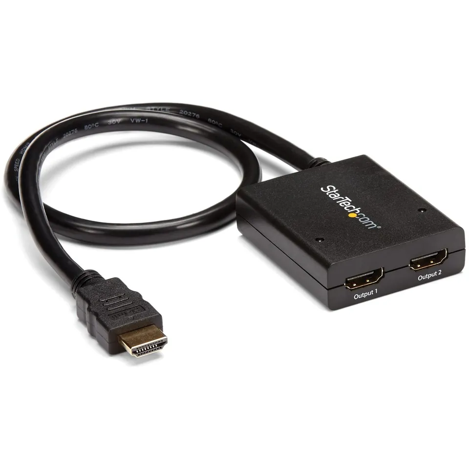 startech-com-st122hd4ku-r-partiteur-hdmi-1-vers-2-4k-30-hz image 1