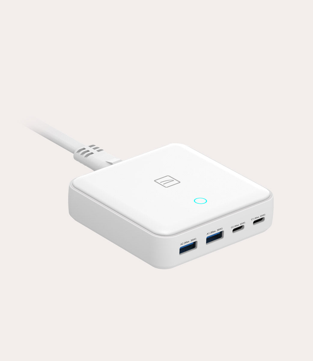 tucano-chargeur-de-bureau-gan-65w-4-ports-usb-c-usb-a image 1