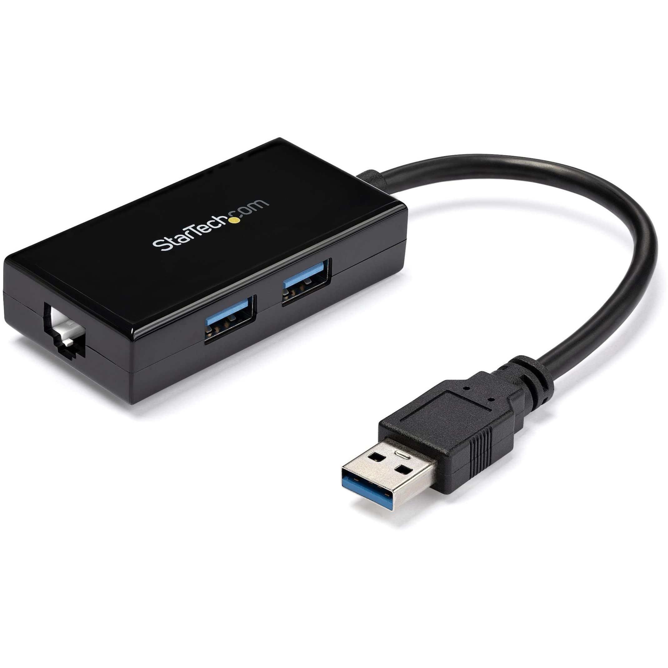 startech-com-usb31000s2h-hub-usb-3-0-2-ports-gigabit-ethernet-rj45 image 1