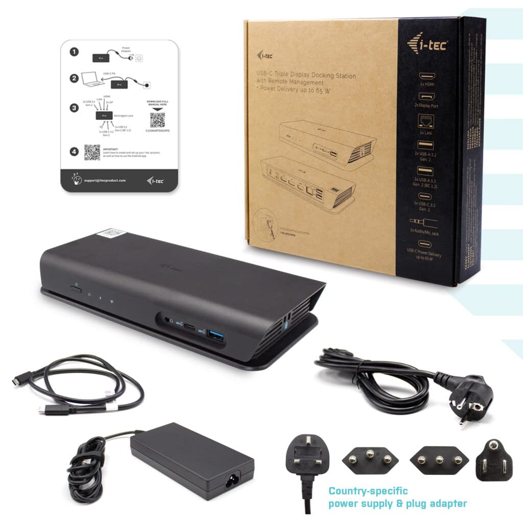 i-tec-smart-docking-station-usb-c-triple-display-pd-65w image 6
