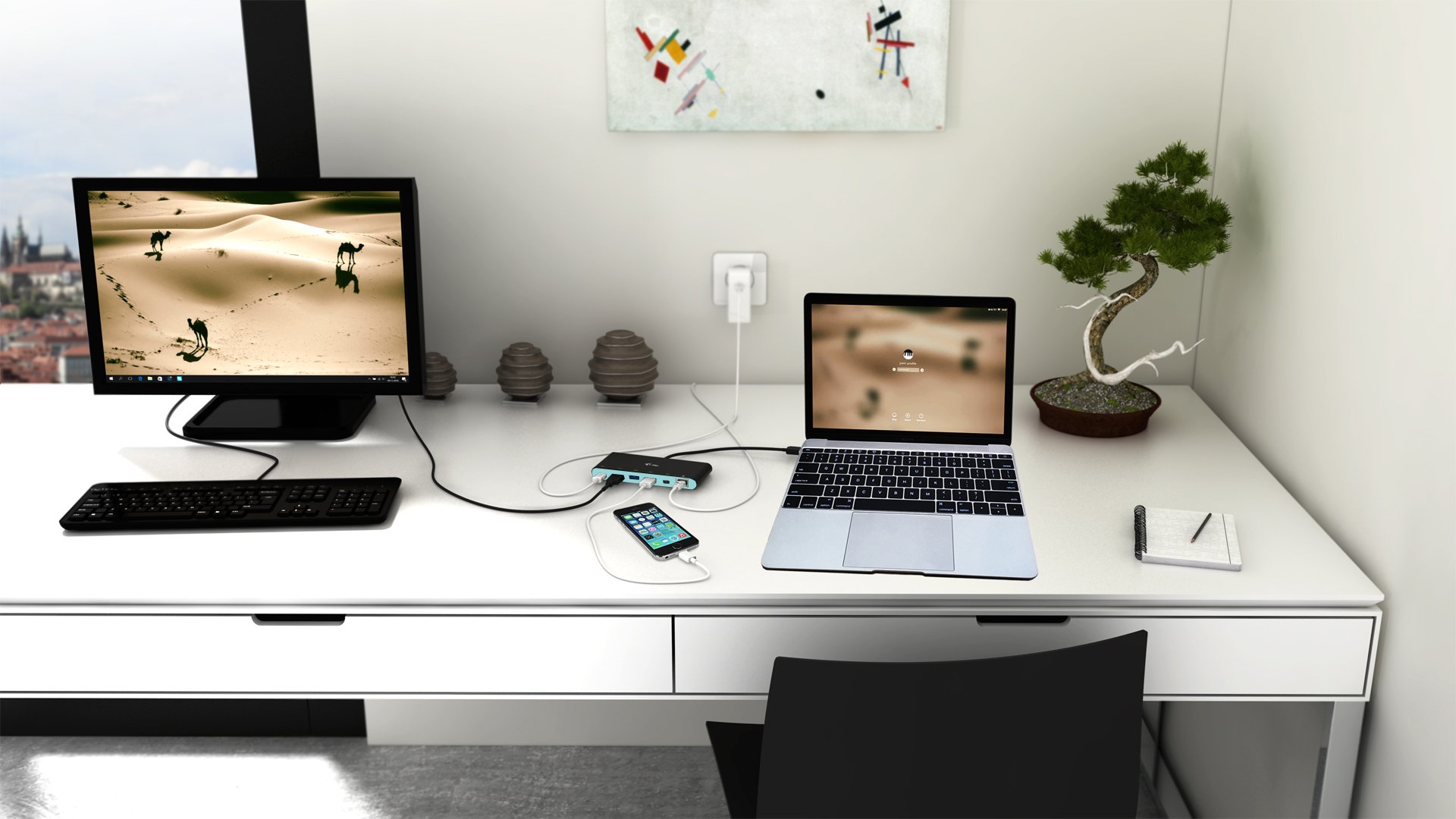 i-tec-mini-station-d-accueil-usb-c-4k-hdmi-ethernet-power-delivery-thunderbolt-3 image 5