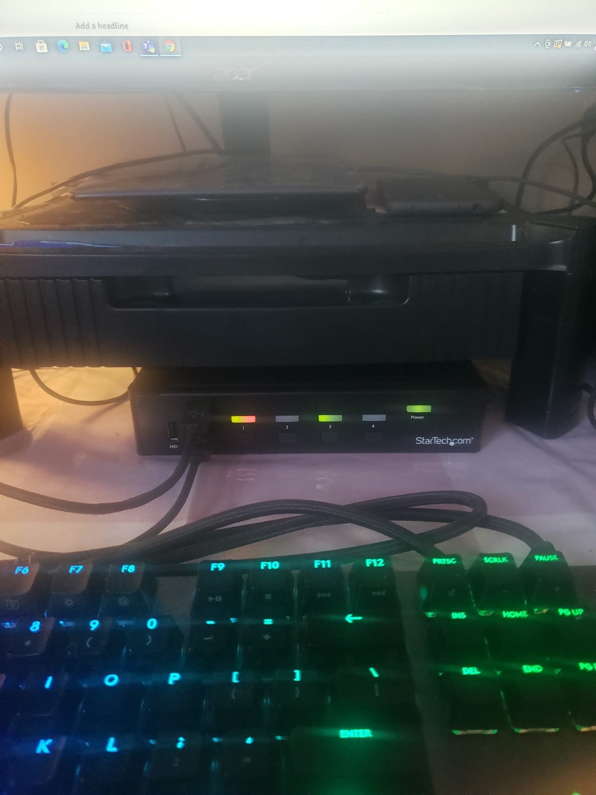 Bureau enfin rangé