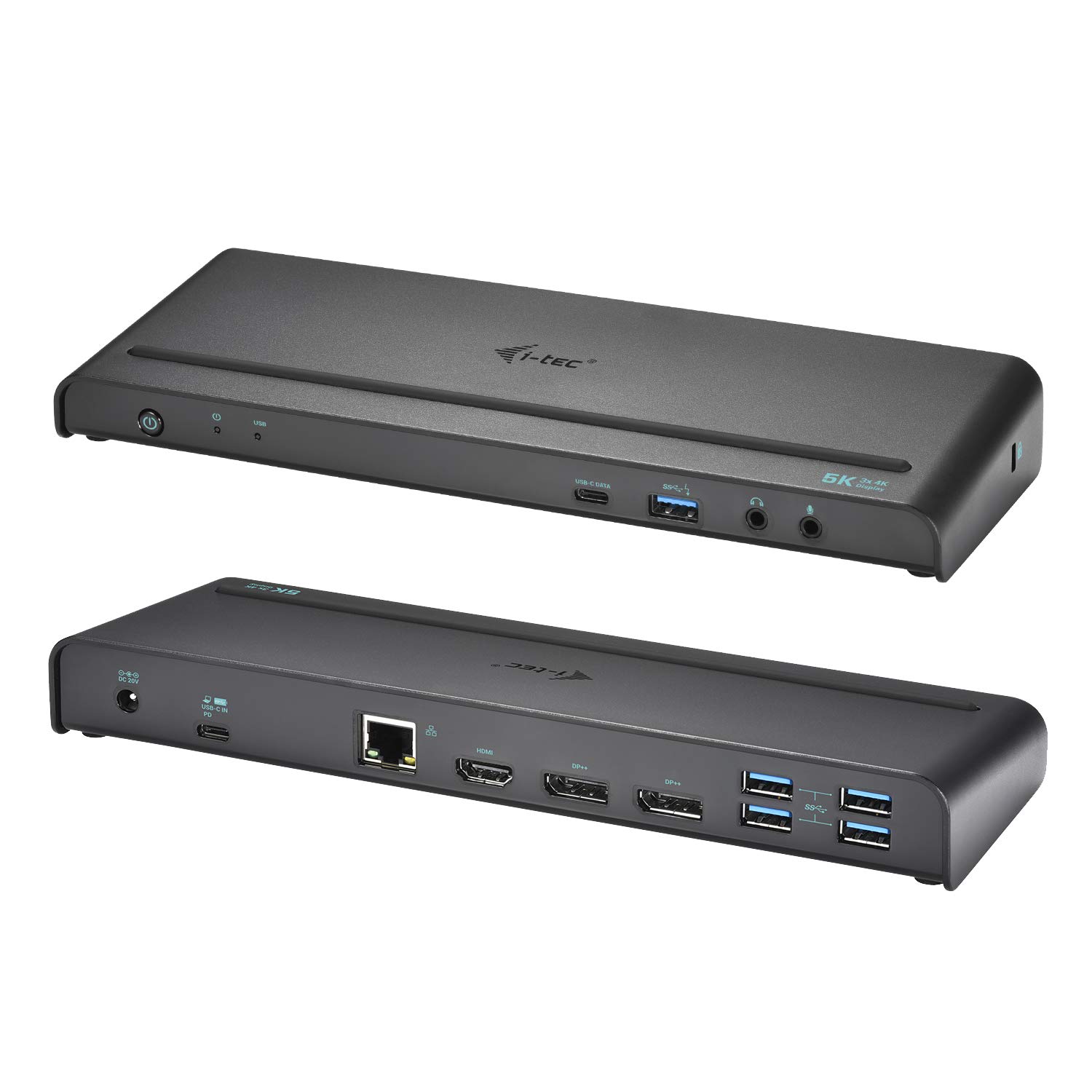i-tec-station-d-accueil-usb-c-usb-3-0-triple-4k-2x-displayport-hdmi-lan-power-de image 1