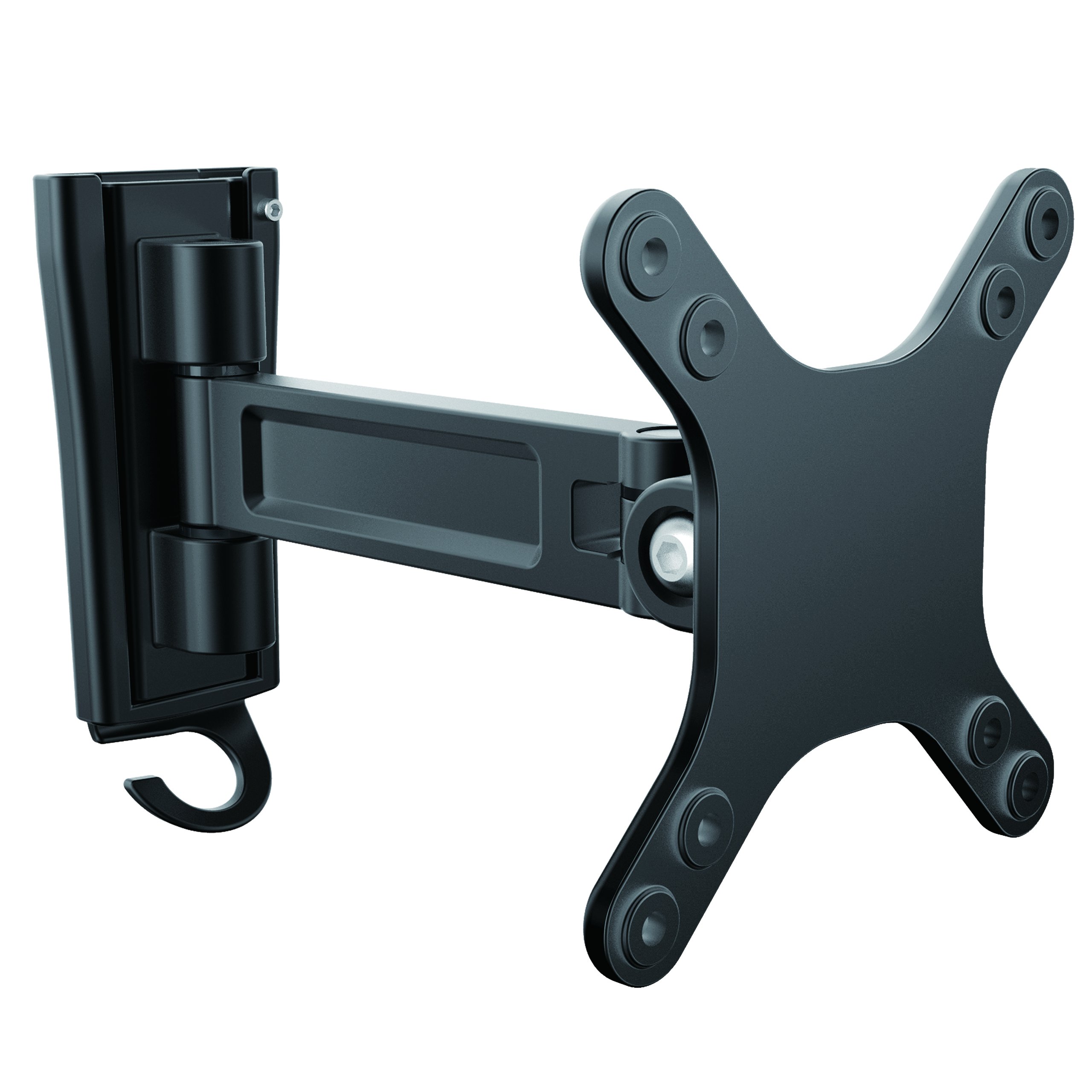 startech-com-support-mural-cran-pivot-simple-13-34-15-kg-vesa-noir image 1