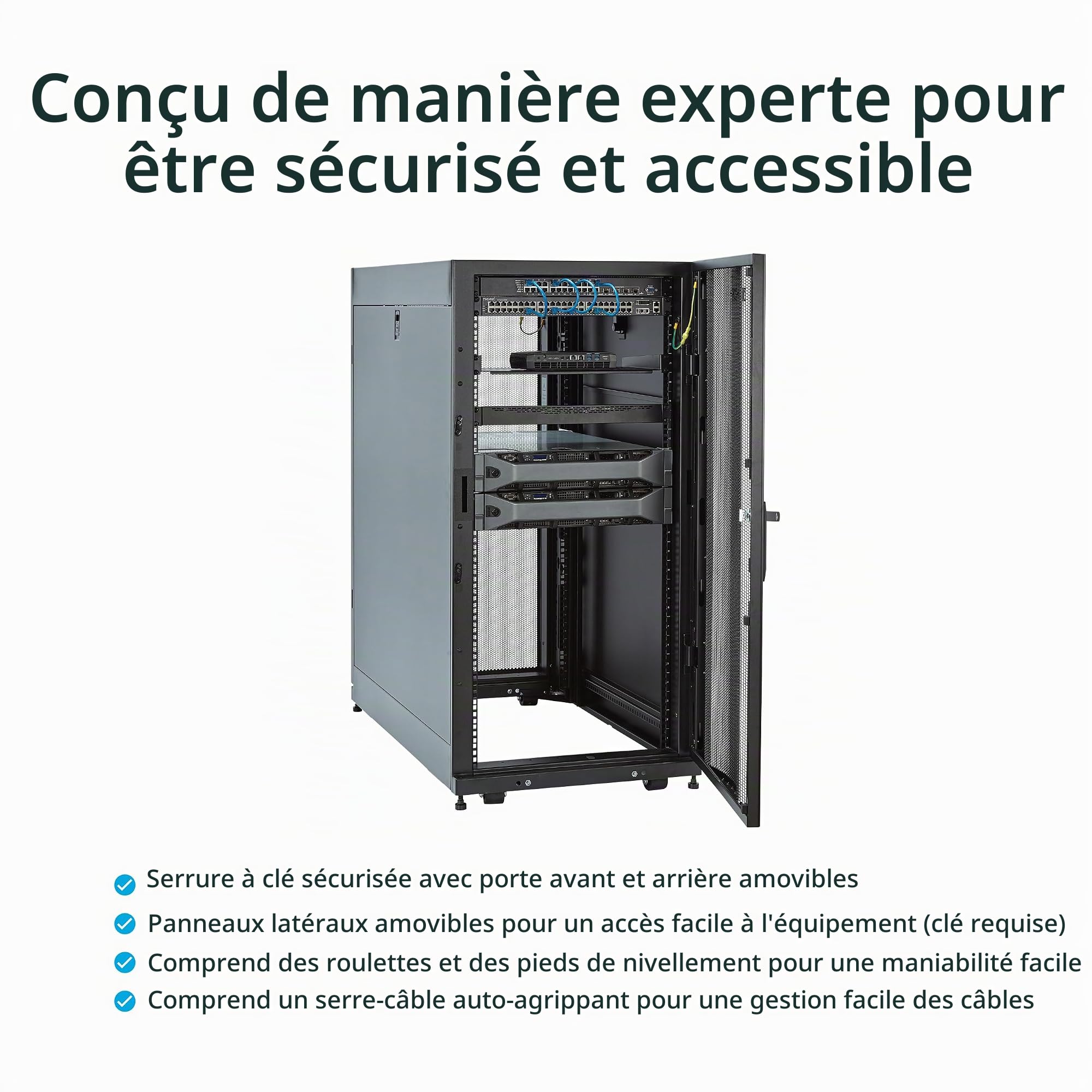 startech-com-rk2537bkm-armoire-serveur-25u-19-pouces-4-montants-89-cm-1500-kg image 3