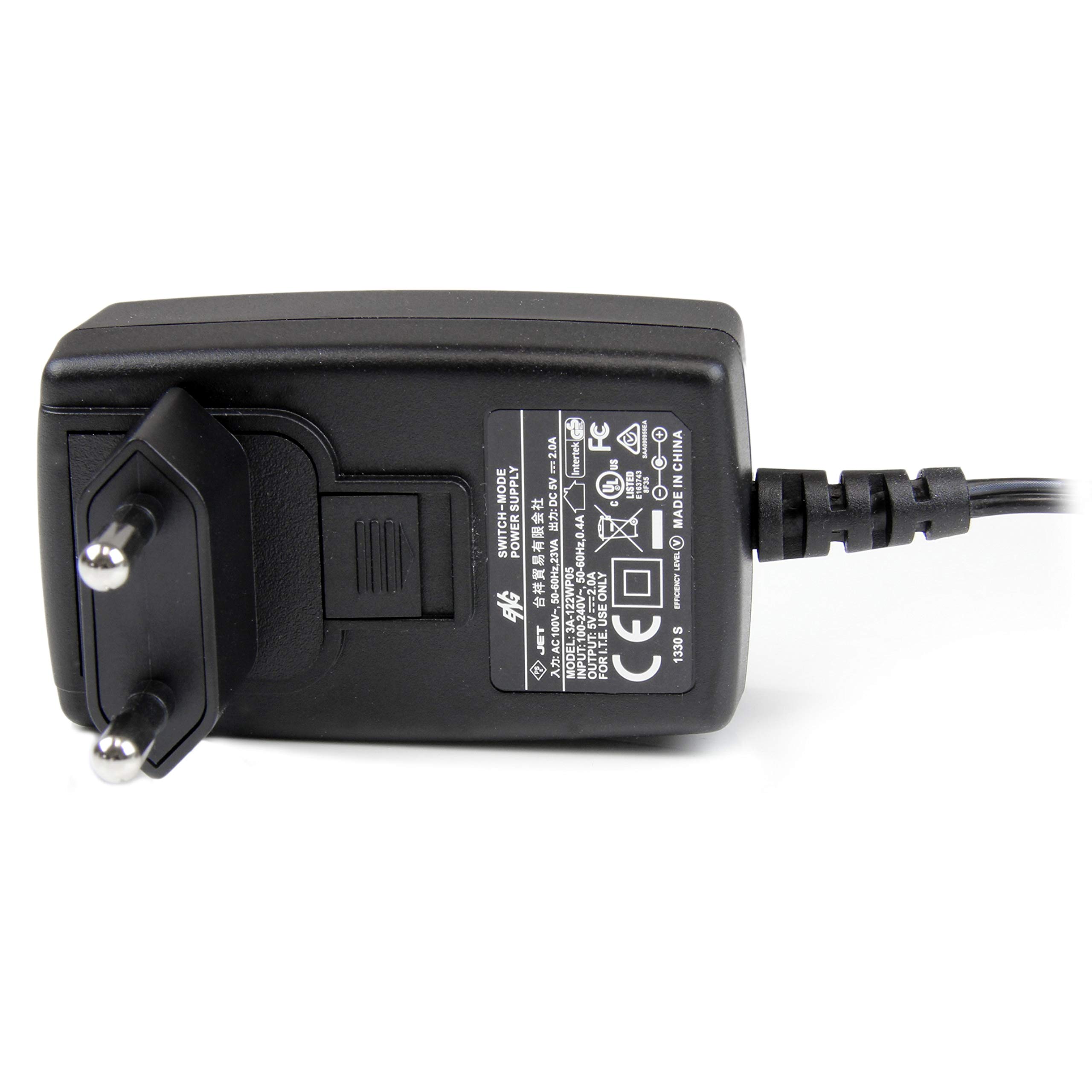 startech-com-svusbpowereu-adaptateur-secteur-5v-2a-ue-pour-sv231usb-sv431usb image 2