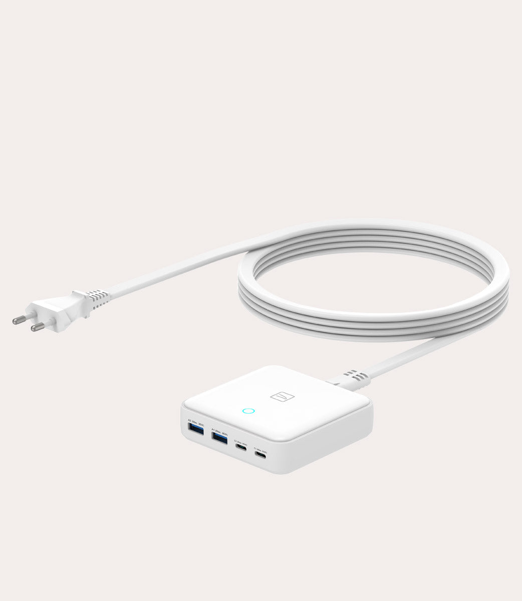 tucano-chargeur-de-bureau-gan-65w-4-ports-usb-c-usb-a image 3