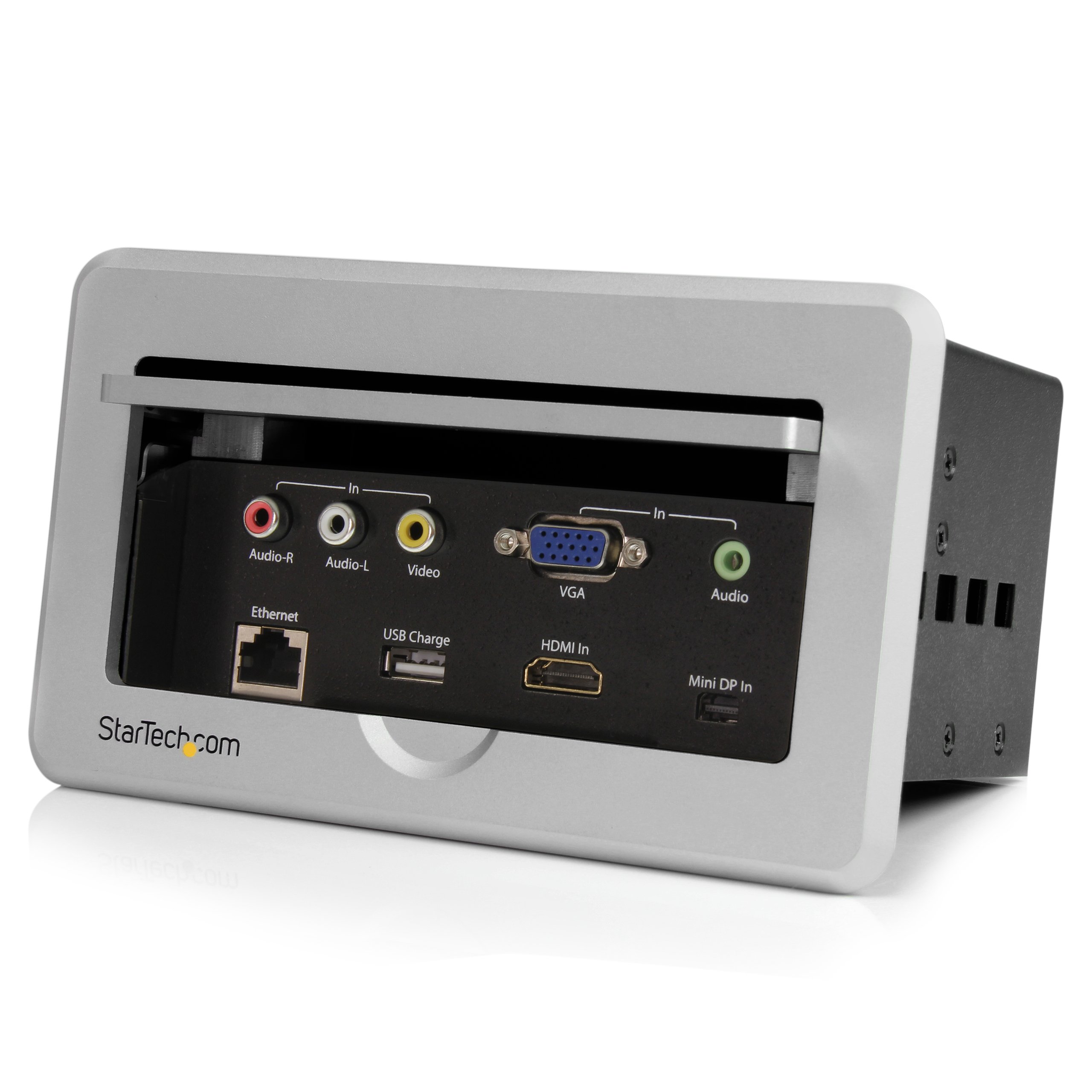 startech-com-box4hdecp-bo-tier-table-r-union-hdmi-vga-mini-dp-vers-hdmi-usb-char image 1