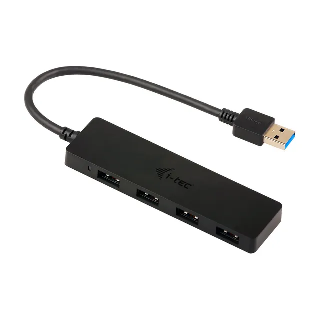 i-tec-u3hub404-hub-usb-3-0-fin-4-ports-37-g-nomade image 1