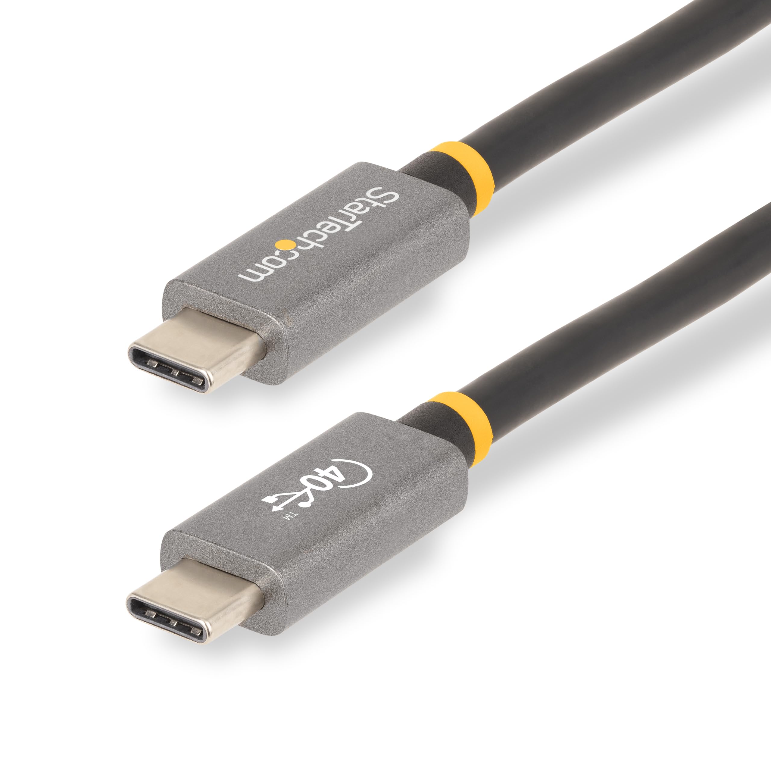 startech-com-cc1m-40g-usb-cable-c-ble-usb4-1m-40gbps-100w-8k-certifi-usb-if image 1