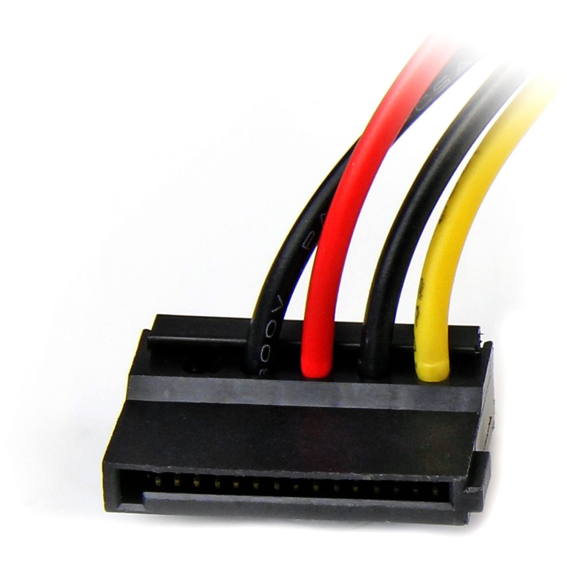 startech-com-adaptateur-c-ble-alimentation-lp4-vers-sata-angle-gauche-15-cm-sata image 5