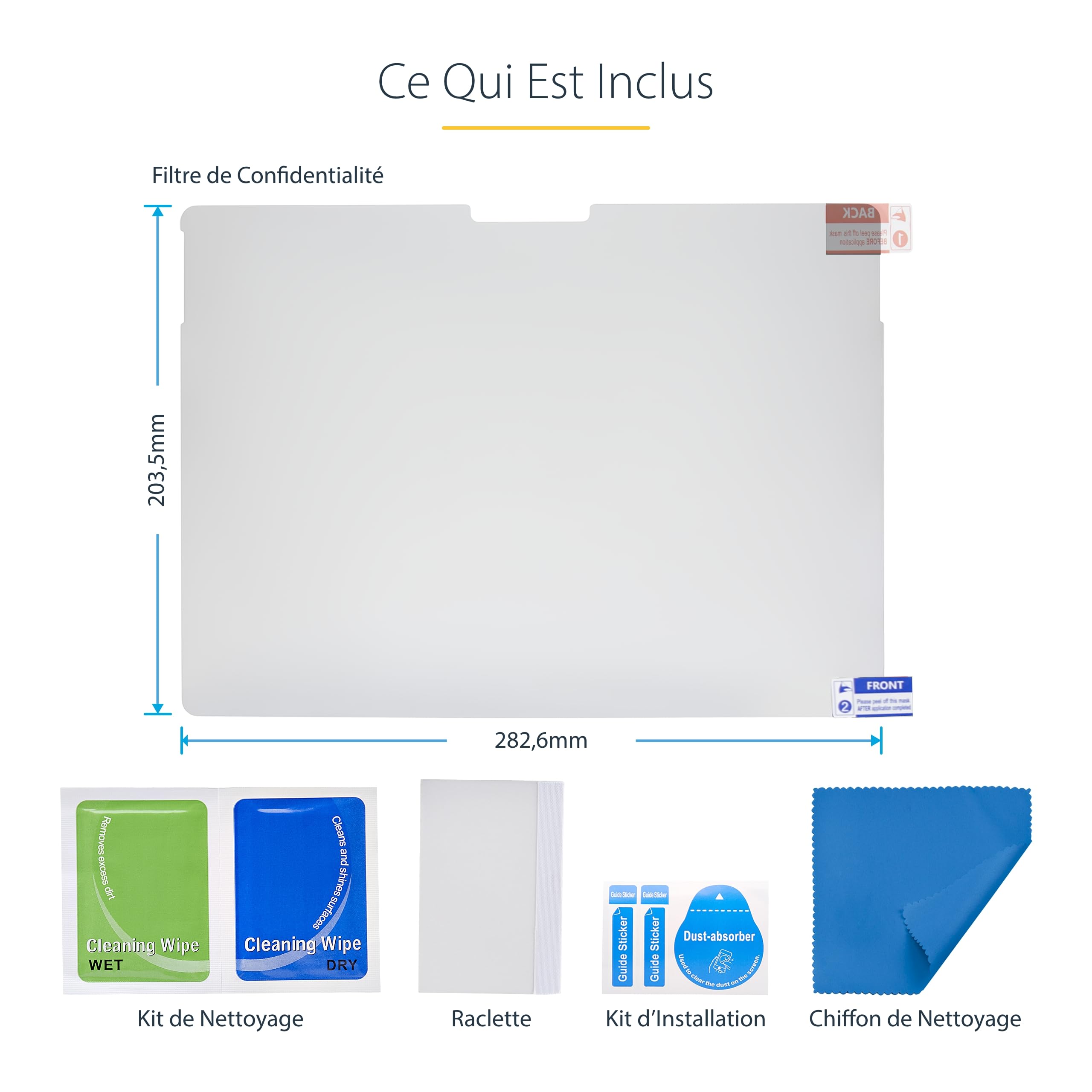 startech-com-filtre-confidentialit-4-directions-pour-surface-pro-8-9-x-11-13-mat image 8