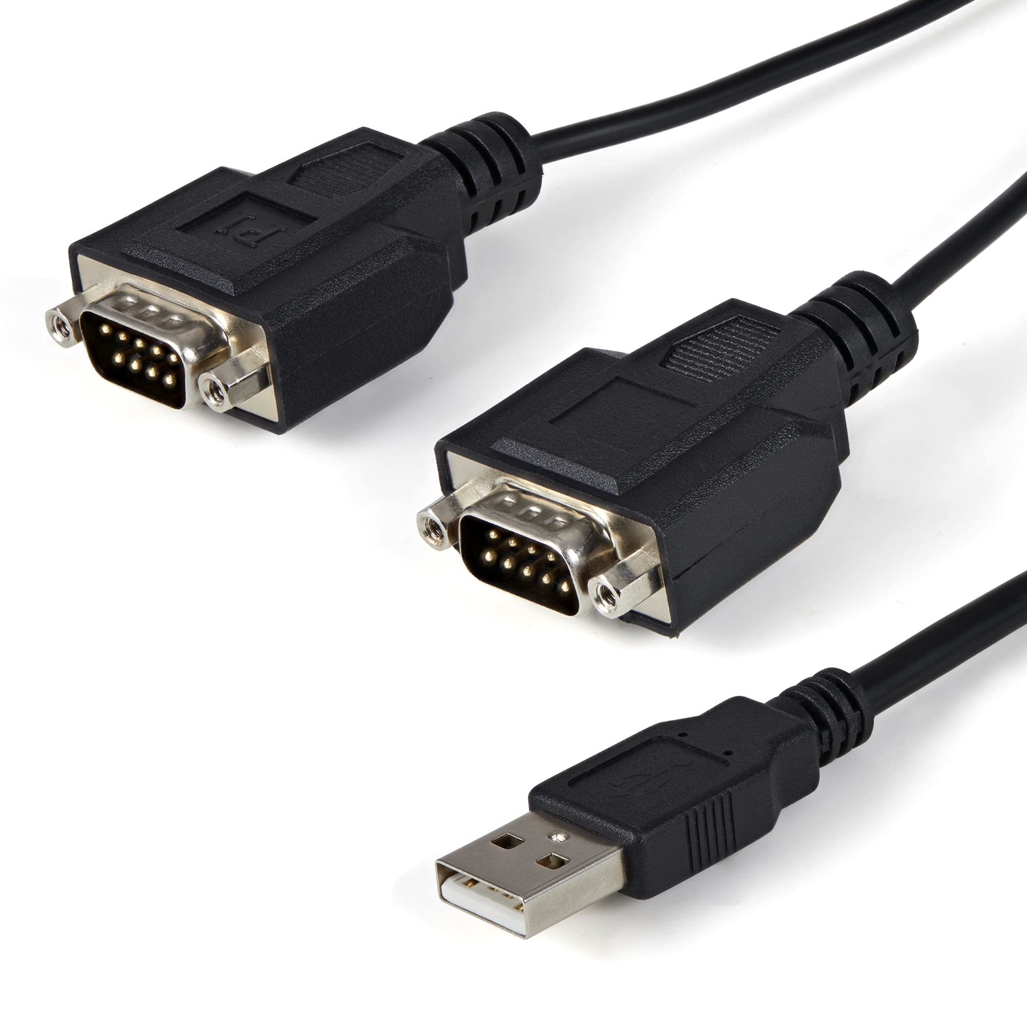 startech-com-icusb2322f-c-ble-usb-vers-s-rie-rs232-2-ports-ftdi-1-8-m image 1
