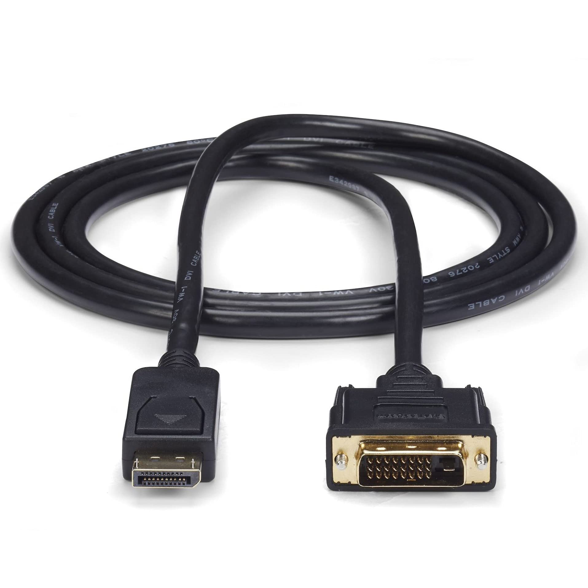 startech-com-dp2dvi2mm6-c-ble-adaptateur-displayport-vers-dvi-1-8-m-1920x1200 image 2