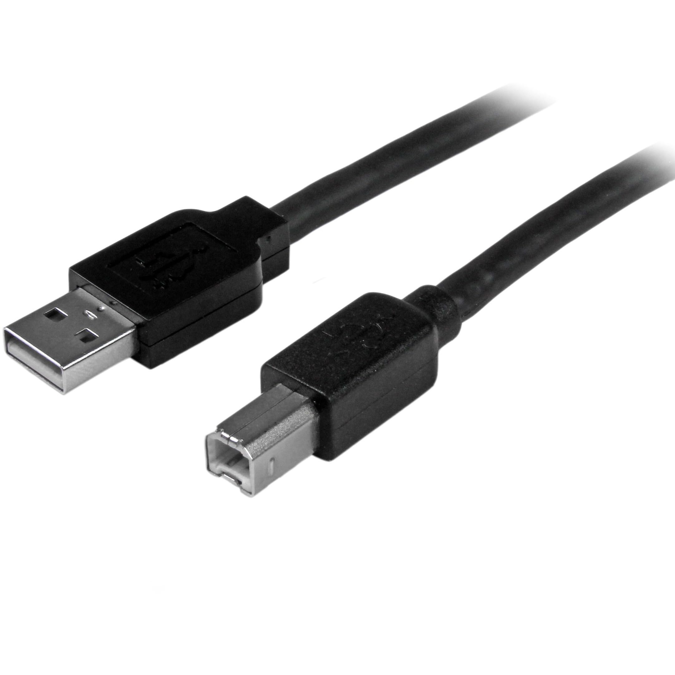 startech-com-usb2hab50ac-c-ble-usb-2-0-actif-15-m-usb-a-vers-usb-b-noir-m-m image 3