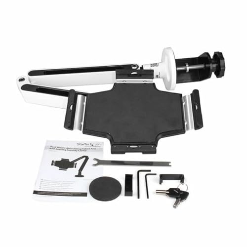 startech-com-support-bureau-tablette-articul-9-11-armtbltiw-acier-verrouillable image 8