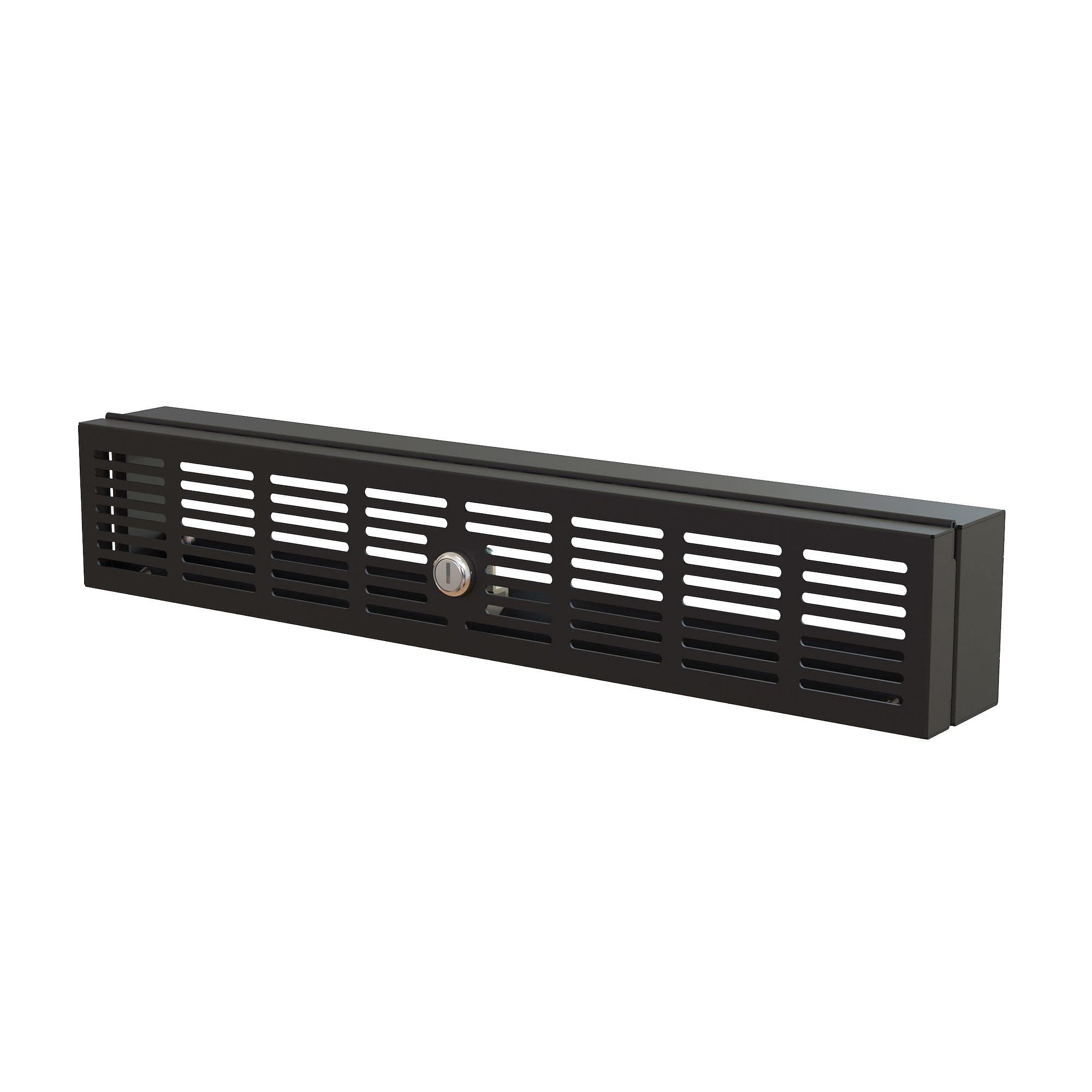 startech-com-couvercle-de-s-curit-charni-re-rack-19-2u-ventil-rkseclk2u image 1