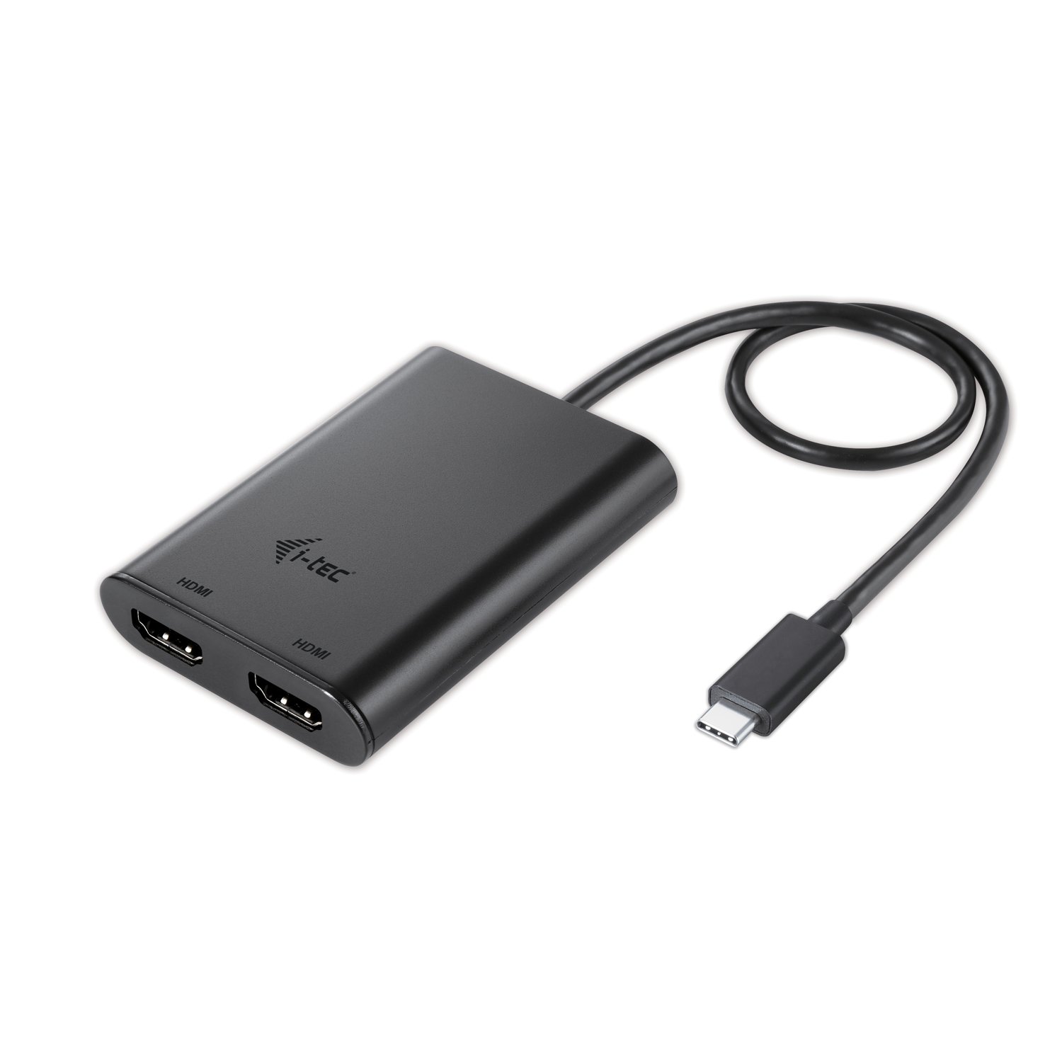 i-tec-usb-c-vers-dual-hdmi-adaptateur-vid-o-2x-hdmi-4k-thunderbolt-3-windows-mac image 1