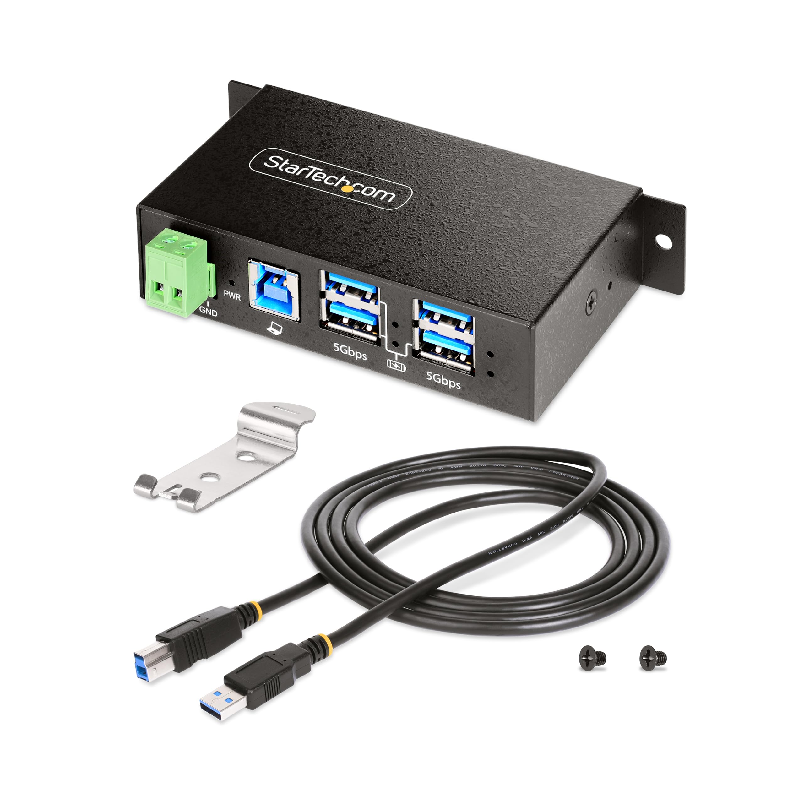 startech-com-hub-usb-g-r-4-ports-usb-a-5gbps-esd-m-tal-5g4aindrm-usb-a-hub image 8