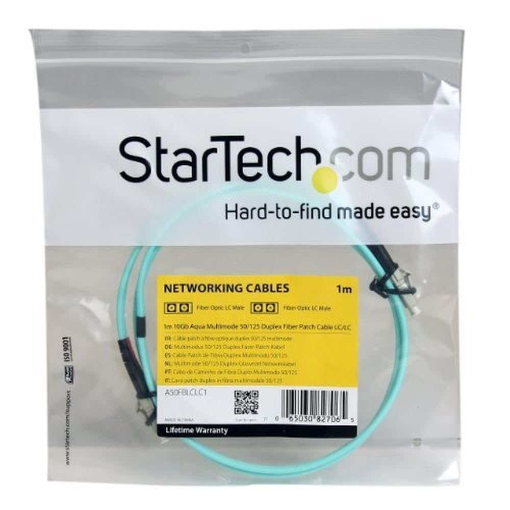 startech-com-a50fblclc1-c-ble-fibre-om3-lc-lc-duplex-1-m-100g-lszh-aqua image 4