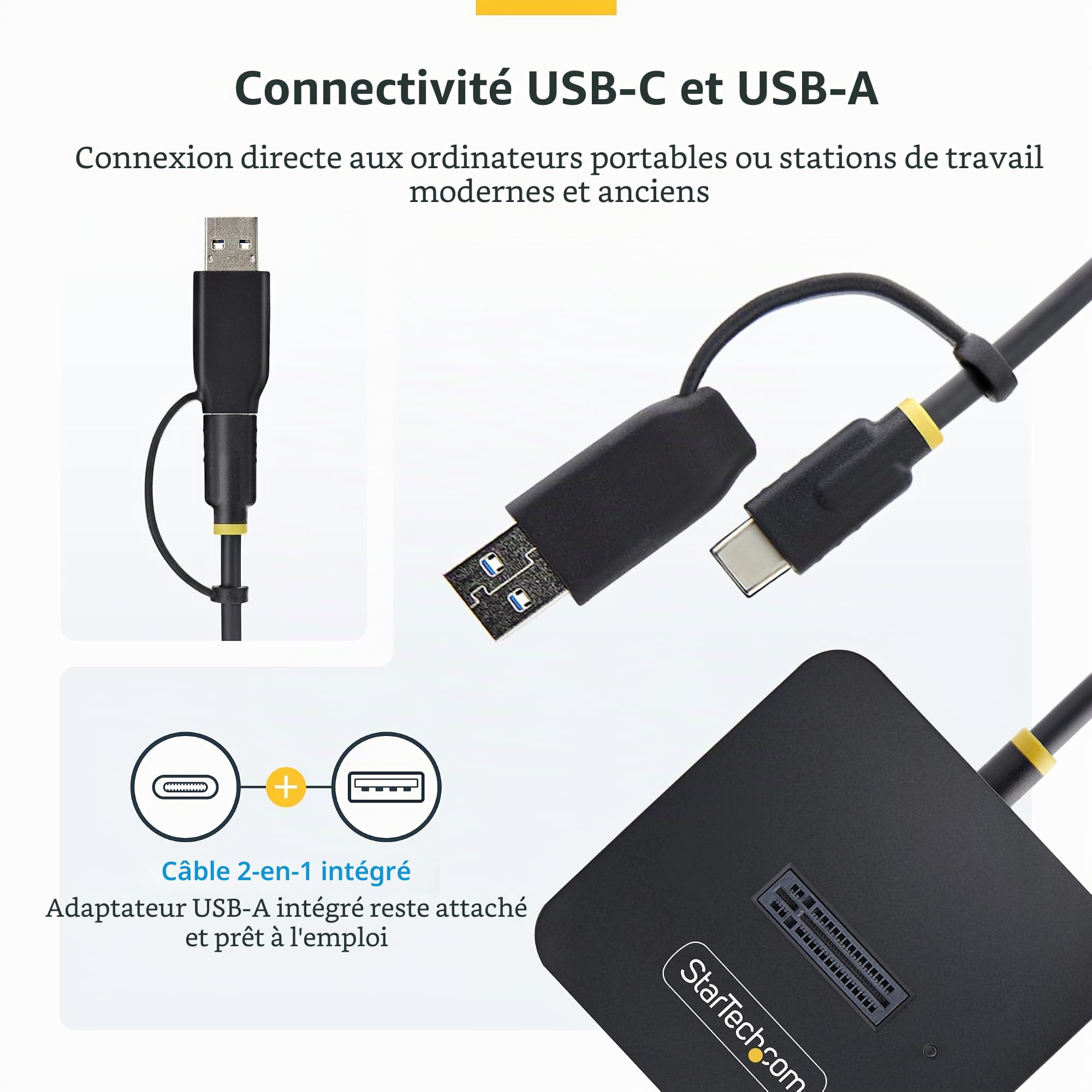 startech-com-dock-usb-c-a-vers-ssd-m-2-nvme-10-gbps-sans-outil-type-toaster image 4
