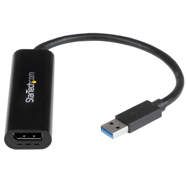 startech-com-adaptateur-vid-o-slim-usb-3-0-vers-displayport-2560x1600-1080p image 1