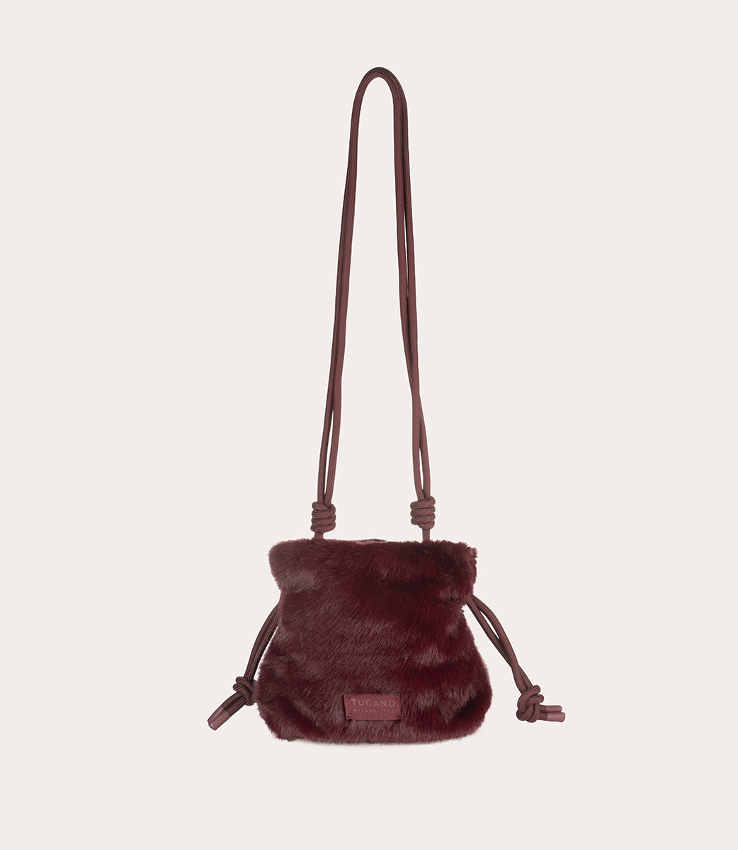 tucano-nina-fur-mini-sac-en-fausse-fourrure image 7
