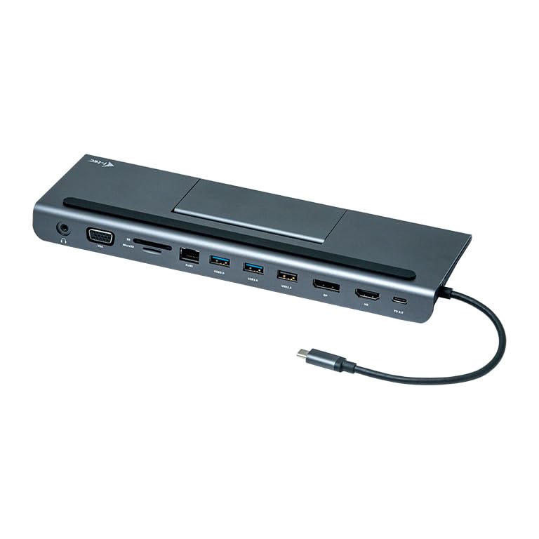 i-tec-c31flatdockpdplus-station-d-accueil-usb-c-m-tal-4k-hdmi-vga-displayport-85 image 7