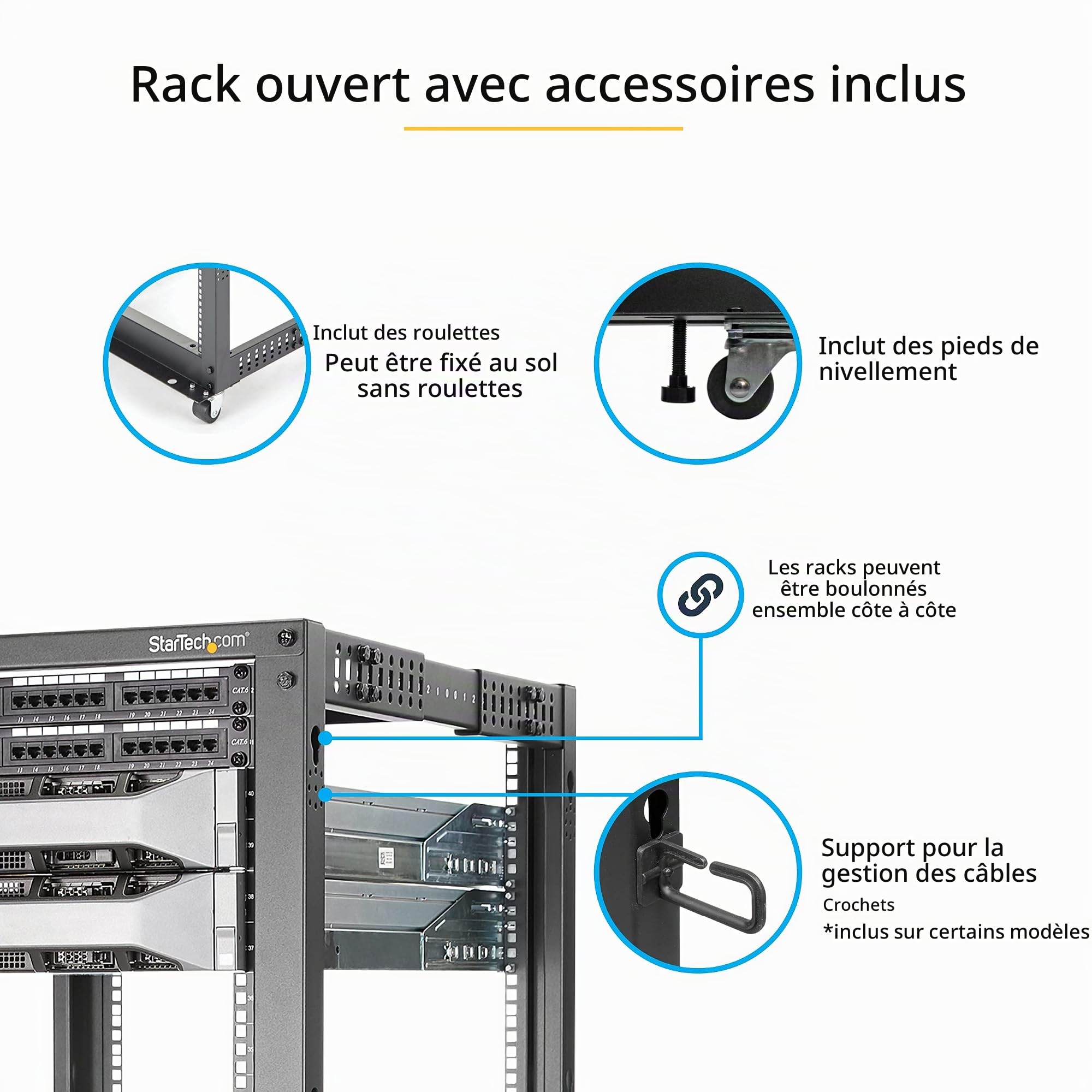 startech-com-rack-serveur-18u-4-montants-ouvert-mobile-19-profondeur-56-101-7-cm image 4