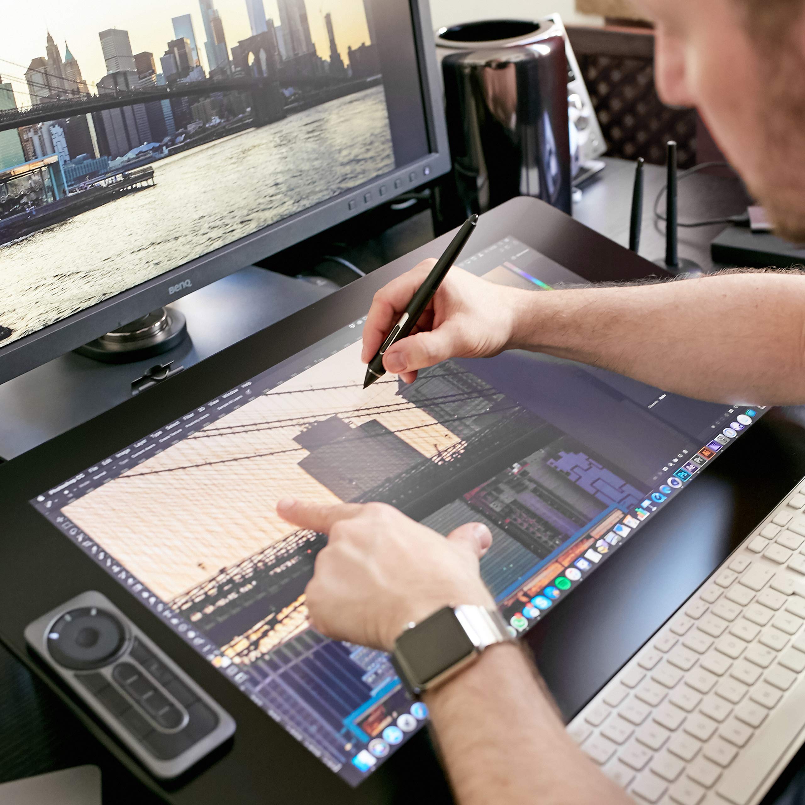 wacom-cintiq-pro-24-multi-touch-cran-stylet-4k-avec-wacom-pro-pen-2 image 2
