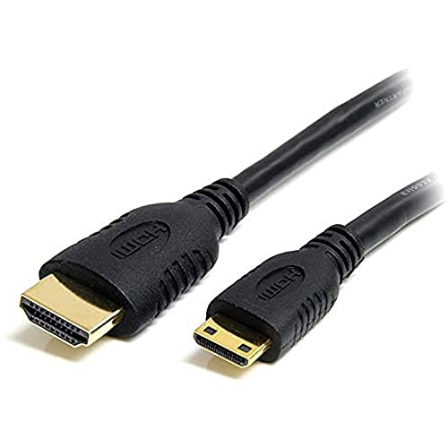 startech-com-c-ble-mini-hdmi-vers-hdmi-0-5m-4k-30hz-ethernet-hdacmm1m image 2