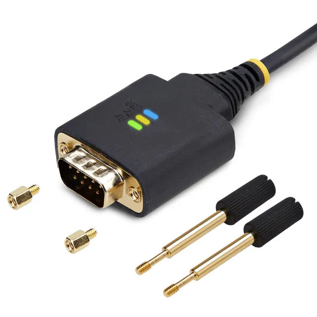 startech-com-c-ble-adaptateur-usb-vers-s-rie-db9-rs232-2m-ftdi image 1