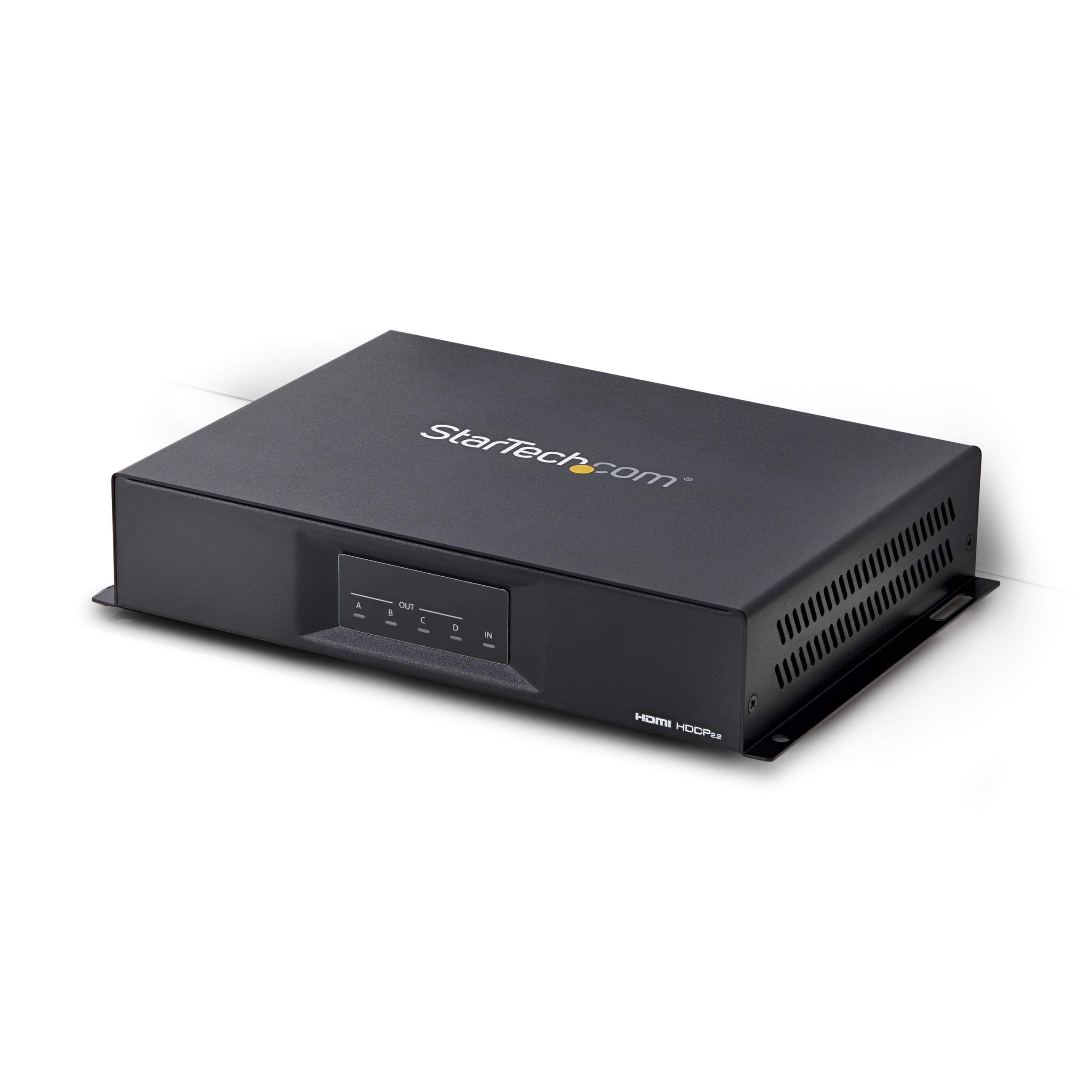startech-com-st124hdvw-contr-leur-mur-vid-o-2x2-hdmi-4k-60hz-1-vers-4 image 1