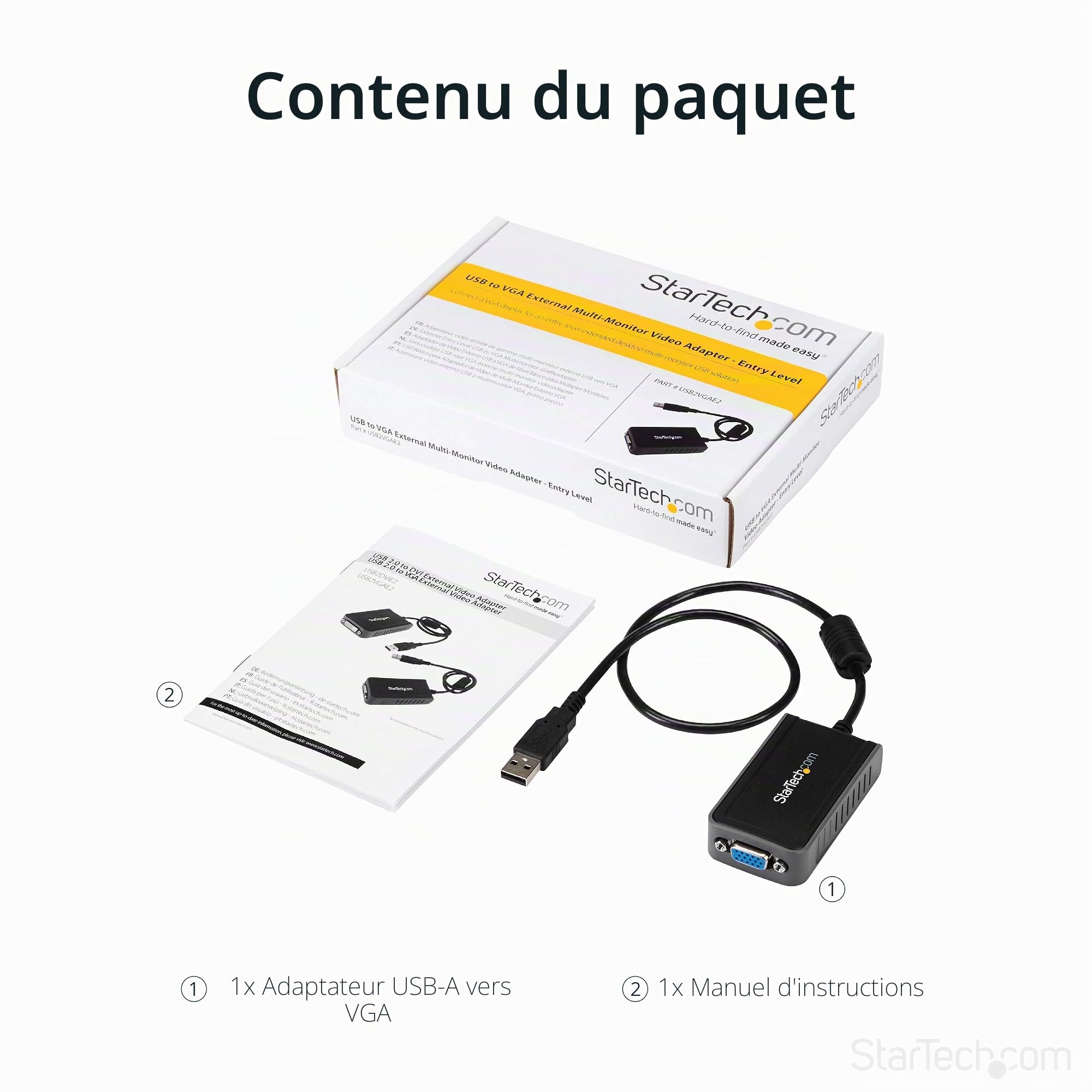 startech-adaptateur-usb-a-2-0-vers-vga-1440x900-46-cm-usb2vgae2 image 5