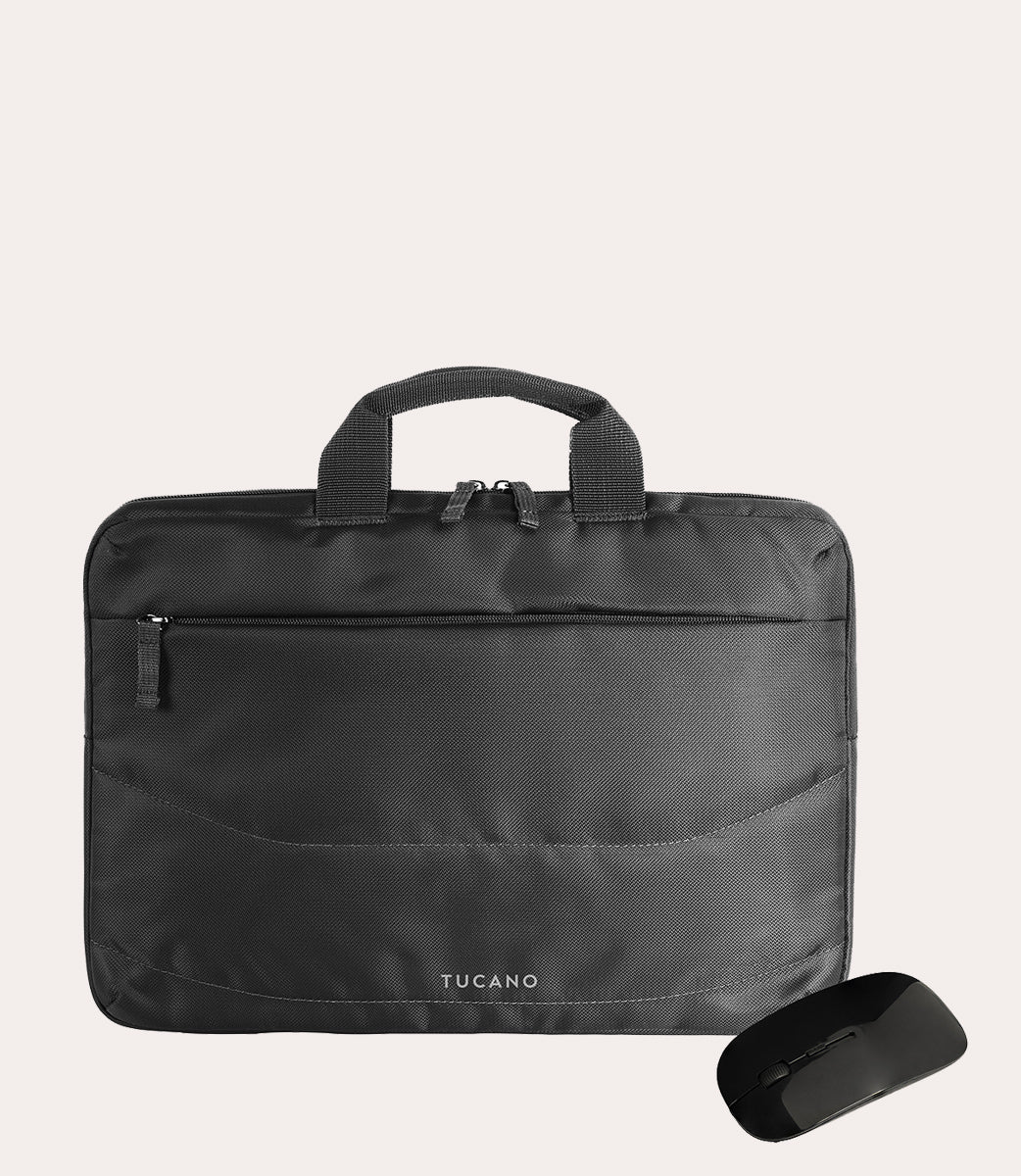 tucano-idea-bundle-14-sac-mince-pour-ordinateur-portable-souris-sans-fil image 1