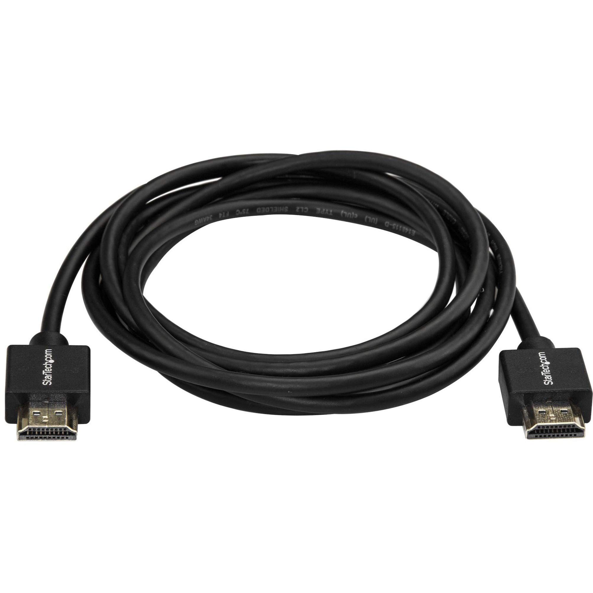 startech-com-c-ble-hdmi-2-0-fin-2m-verrouillable-4k-60hz-hdr10-noir image 2