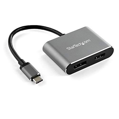 startech-com-cdp2dphd-adaptateur-usb-c-vers-hdmi-2-0-displayport-1-2-4k-60hz-hdr image 6